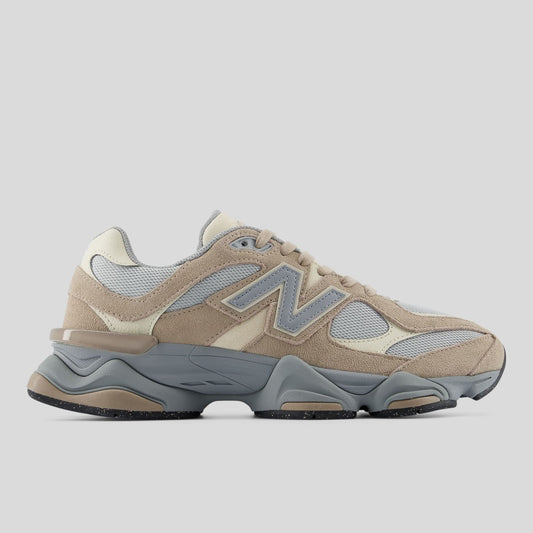 Tênis New Balance 9060 Unissex — Marrom Claro / Cinza — imagem 1