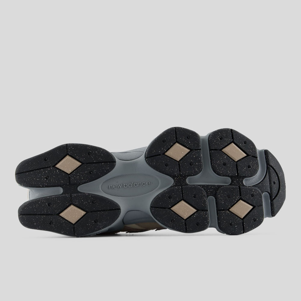 Tênis New Balance 9060 Unissex — Marrom Claro / Cinza — imagem 5