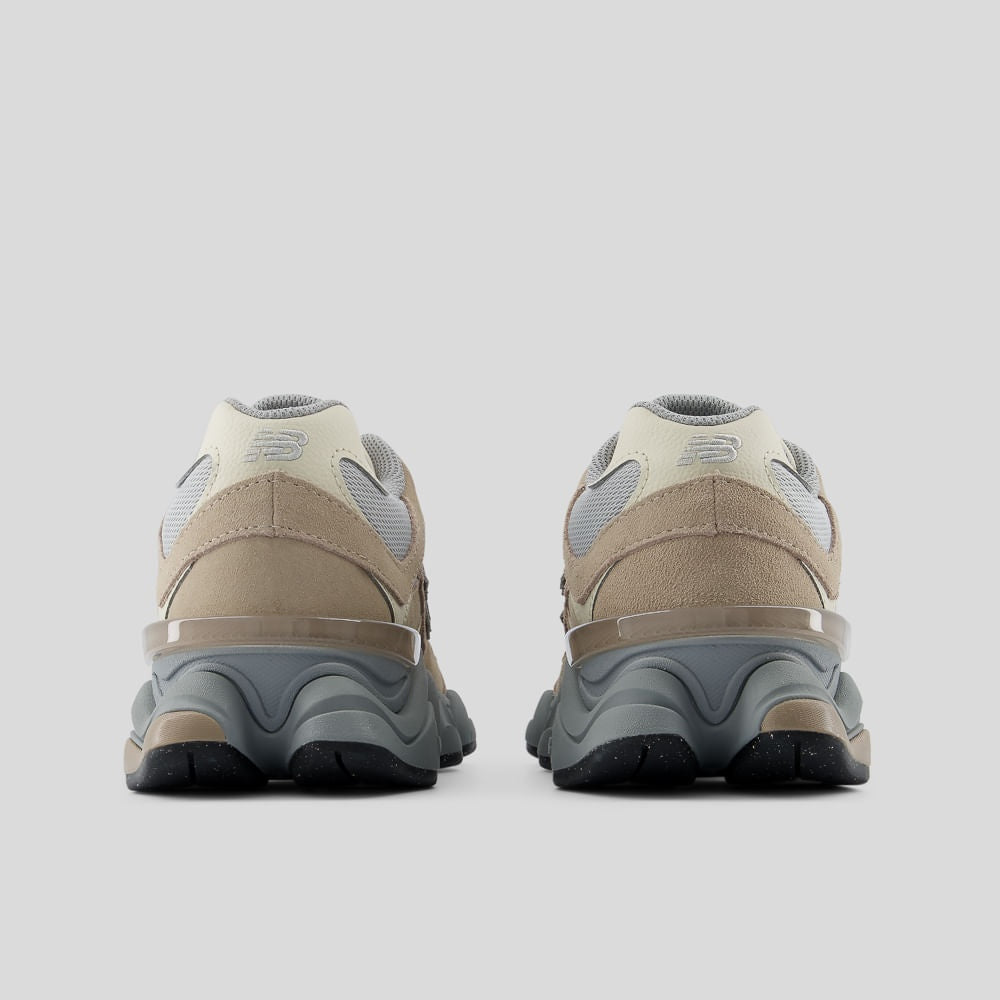 Tênis New Balance 9060 Unissex — Marrom Claro / Cinza — imagem 6