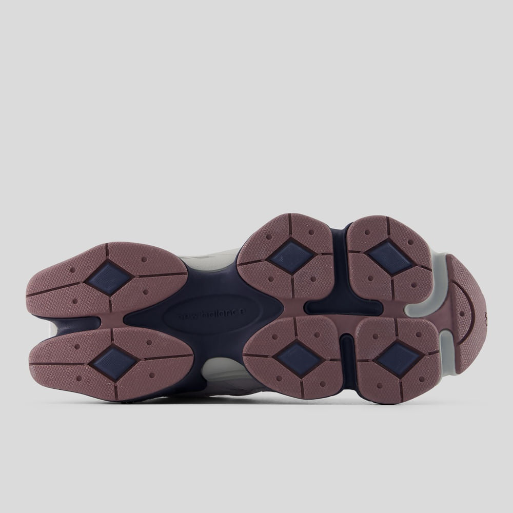 Tênis New Balance 9060 Unissex — Cinza / Lilás Acinzentado — imagem 5