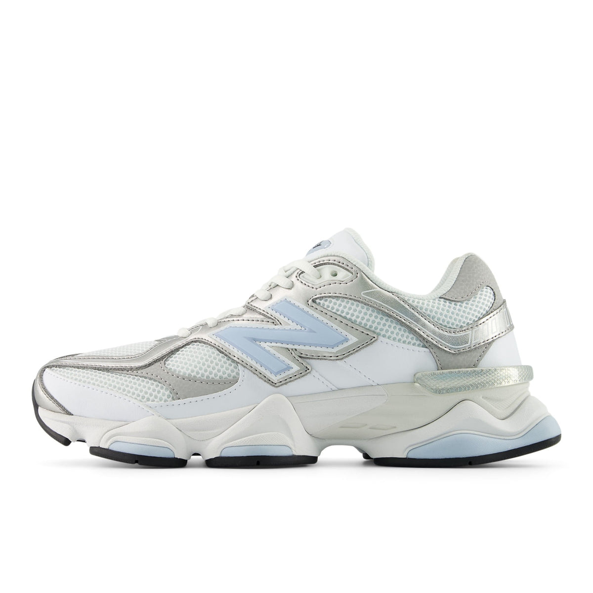 Tênis New Balance 9060 Unissex — Bege Claro / Azul Claro — imagem 2
