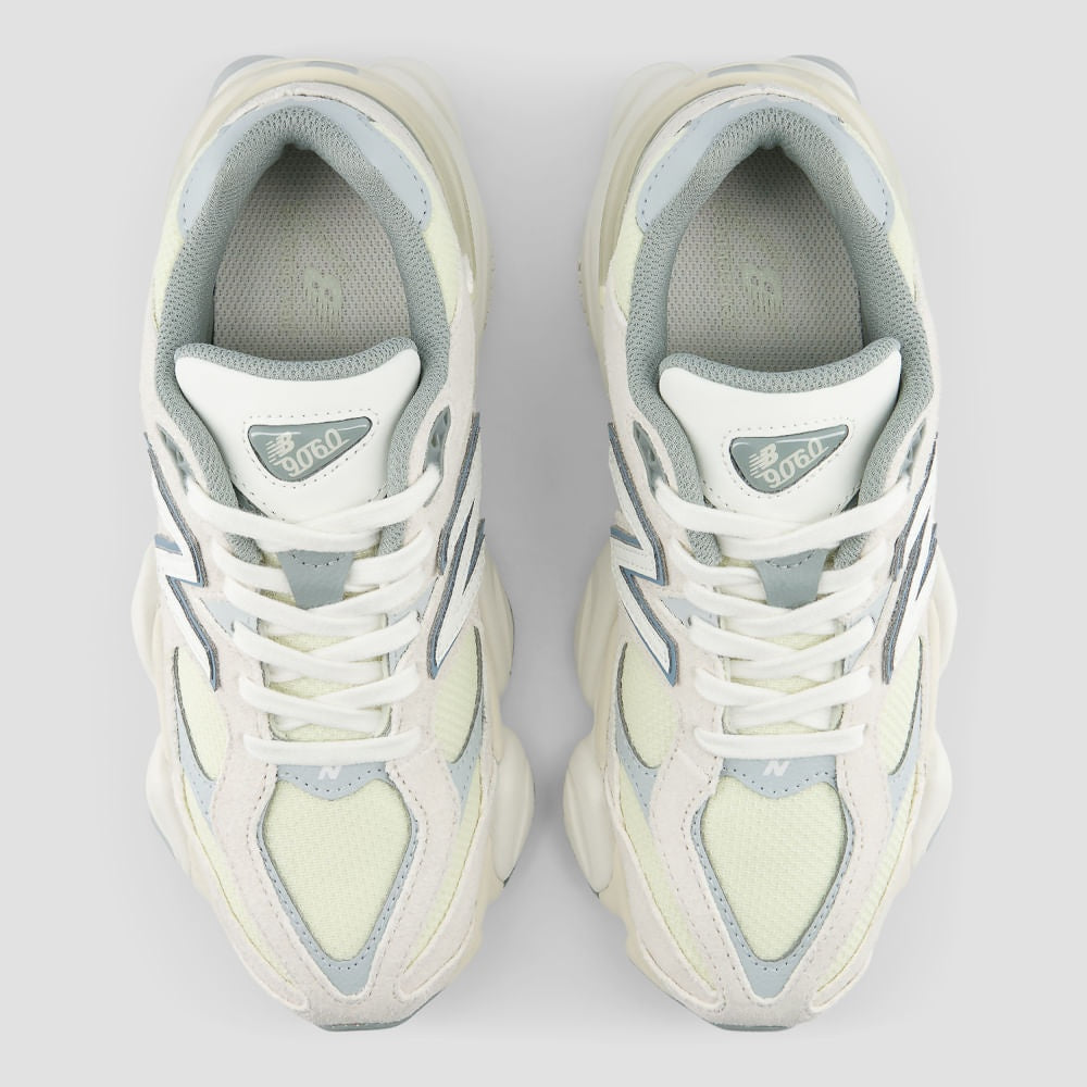 Tênis New Balance 9060 Unissex — Bege / Verde Claríssimo — imagem 3