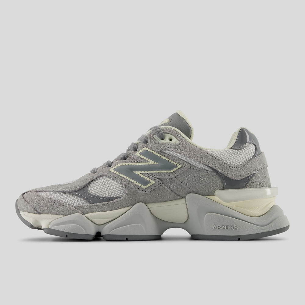 Tênis New Balance 9060 Unissex — Branco Off / Branco Off — imagem 2