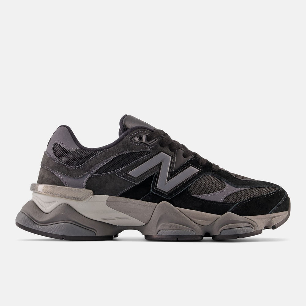 Tênis New Balance 9060 Unissex — Preto / Taupe — imagem 1