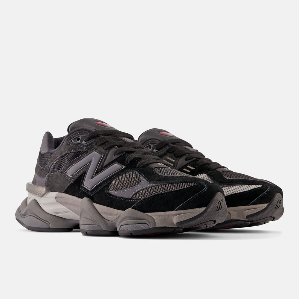 Tênis New Balance 9060 Unissex — Preto / Taupe — imagem 4