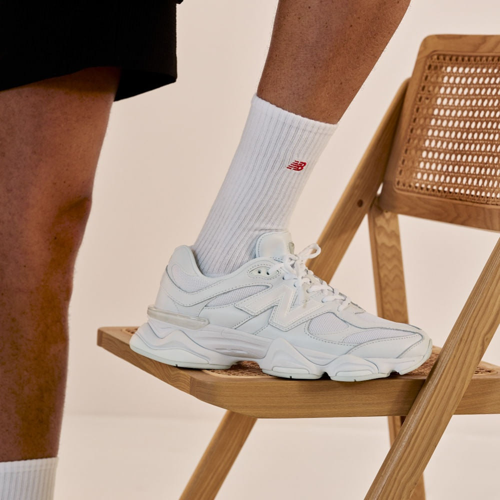Tênis New Balance 9060 Unissex — Branco (U9060NRJ) — imagem 6